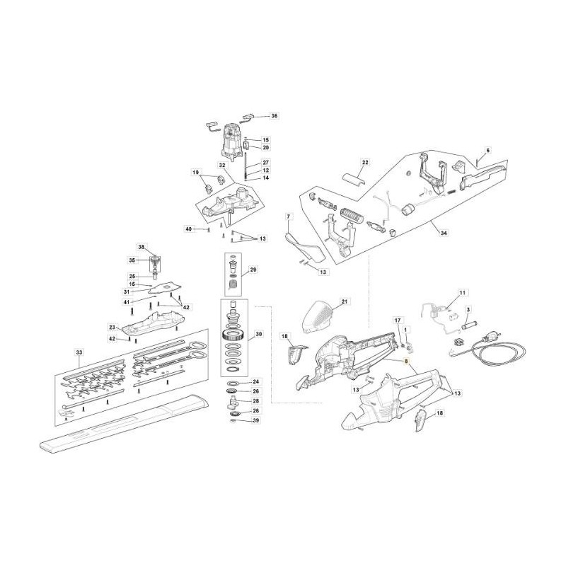 CARTER ORIGINALE STIGA - 118801657/0