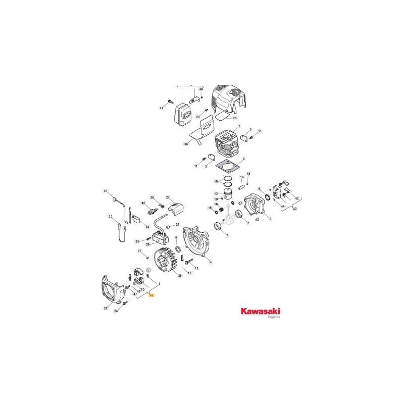 ORIGINAL STIGA CLUTCH GROUP - 118801810/0
