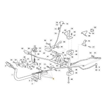 VARILLA DE FRENO TC TT SD C/CRUISE ORIGINAL STIGA - 382000675/0 | Newgardenstore.eu