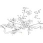 BRAKE ROD TC TT SD C/CRUISE ORIGINAL STIGA - 382000675/0