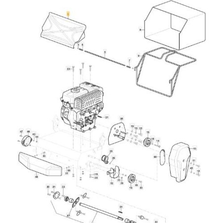 PROTÈGE-PIERRE GRIS ORIGINAL STIGA - 118810258/0 | Newgardenstore.eu