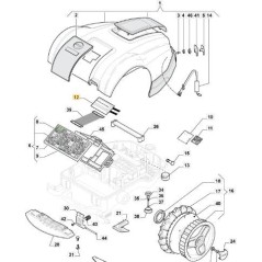 ORIGINAL STIGA NABENPLATINE – 112600360/0
