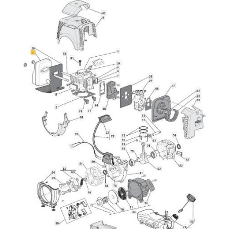 SCHALLDÄMPFER KM01098AA-ORIGINAL STIGA NACHFÜLLUNG – 183740015/0 | Newgardenstore.eu