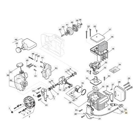 JF BOBINA ELETTRONICA 9288-310001-CH ORIGINALE STIGA - 6980621 | Newgardenstore.eu