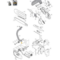 STARTER CARTERMS 270 RED - ORIGINAL STIGA RECHARGE - 383058008/0 | Newgardenstore.eu