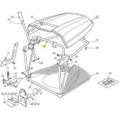 VNN NJ92 ORIGINAL STIGA TASCHENHAKENRAHMEN – 382800103/0 | Newgardenstore.eu
