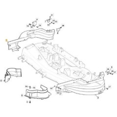 RIGHT FLAT CRANKCASE MTR118 SD (EXT MOA) ORIGINAL STIGA - 325060183/0 | Newgardenstore.eu