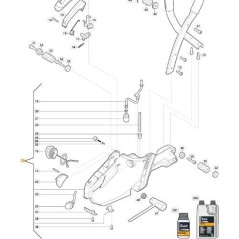 ORIGINAL STIGA REAR HANDLE - 118804270/0