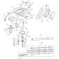 IMPUGNATURA ANTERIORE SH60 ORIGINALE STIGA - 1911-1594-01