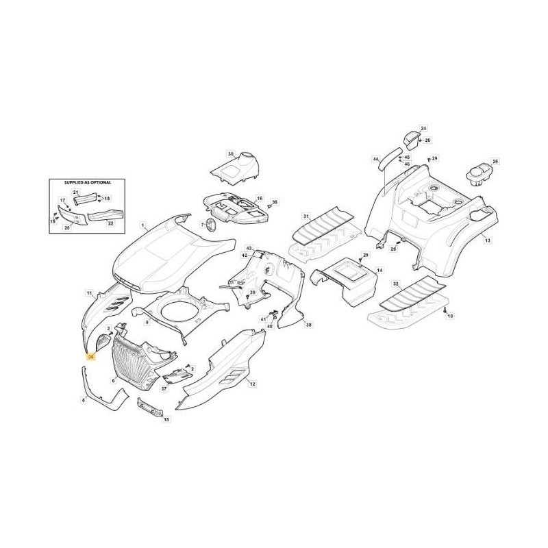 HEADLIGHT BULB RIGHT SD/MP ST BLUE?? ORIGINAL STIGA - 382185523/0