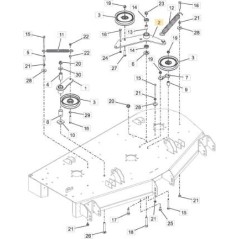 ORIGINAL STIGA BLADE ENGAGEMENT IDLER – 118830835/0