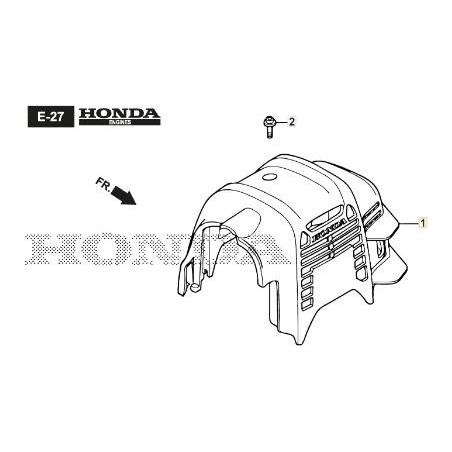 TAPA DE CILINDRO ROJA ORIGINAL STIGA - 118552128/0 | Newgardenstore.eu