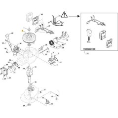ORIGINAL STIGA FLYWHEEL - 118551470/0 | Newgardenstore.eu