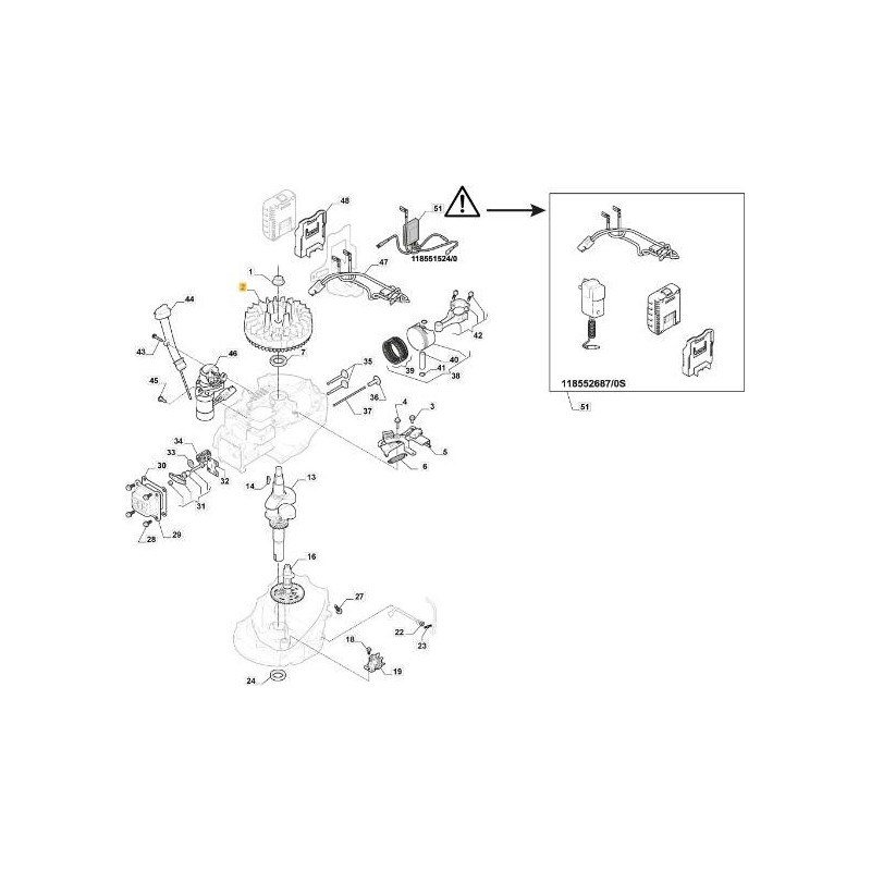 VOLANTE STIGA ORIGINAL - 118551470/0
