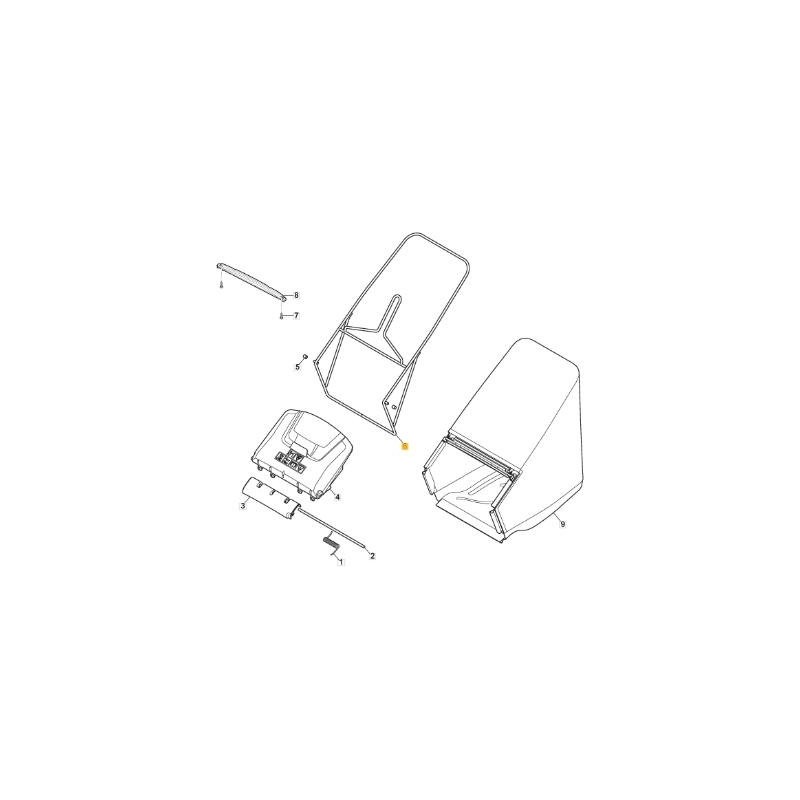 RAHMEN-CANVAS-TASCHE MP2 5055 ROL. ZNN ORIGINAL STIGA – 181006432/0