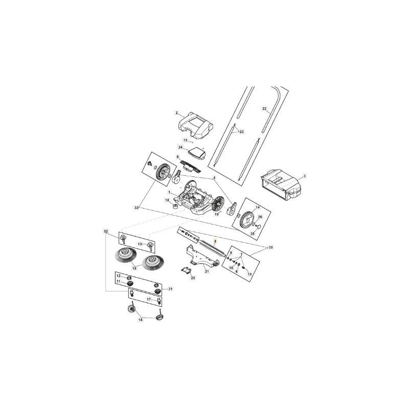 ORIGINAL STIGA-BÜRSTE – 118820850/0