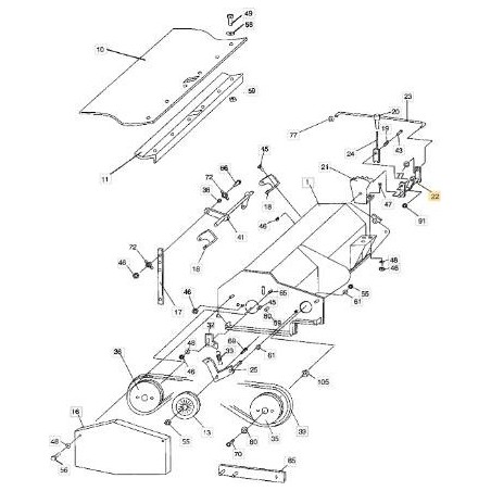 ARBRE DE LEVAGE ORIGINAL STIGA - 1319-1770-01 | Newgardenstore.eu