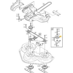 TENSOR DE CORREA P.100B ORIGINAL STIGA - 1134-0698-00 | Newgardenstore.eu