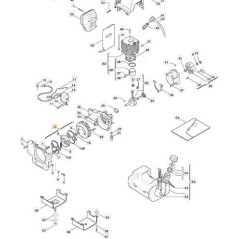 Cinghia dentata Park 92M ORIGINALE STIGA - 1134-9190-01