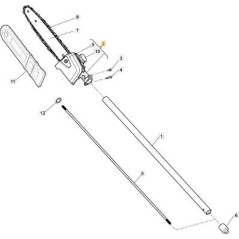 ACCESSOIRE ORIGINAL POUR SÉCATEUR STIGA - 118802884/0 | Newgardenstore.eu