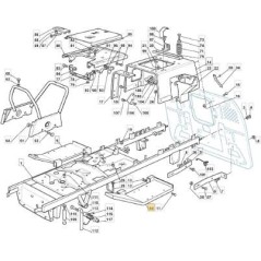 LINKES TRITTBRETT VNN TC 2000 08/09 ORIGINAL STIGA - 382510043/2