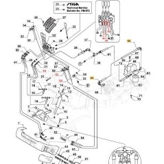 ORIGINAL STIGA PFM CARTOUCHE POMPE-FILTRE TUYAU - 387869505/0