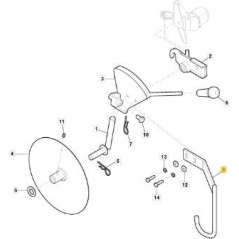 SUPPORT ORIGINAL STIGA - 118830974/0 | Newgardenstore.eu