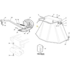 PROTEZIONE USC. CAVALIERE + ETICA. (RICAMBI) ORIGINALE STIGA - 484598062/0