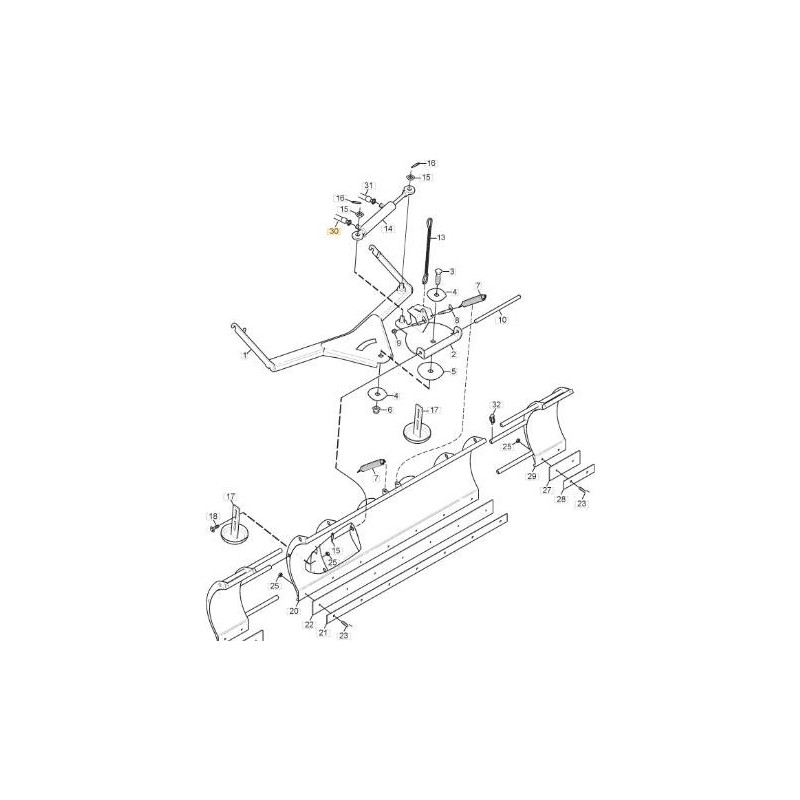 HYDRAULIKSCHLAUCH 1/4 MÄNNLICH ORIGINAL STIGA - 1319-0697-01