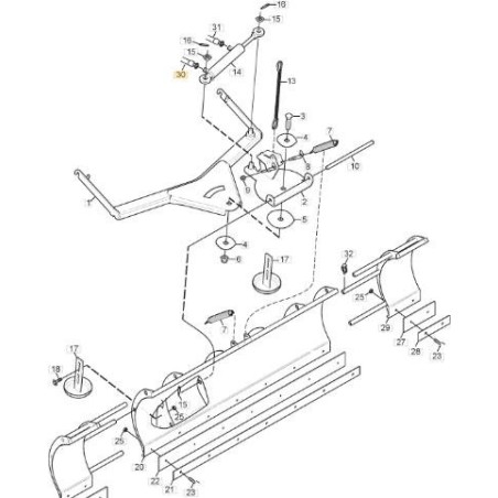 TUBO IDRAULICO 1/4 MASCHIO ORIGINALE STIGA - 1319-0697-01 | Newgardenstore.eu