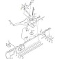 TUBO IDRAULICO 1/4 MASCHIO ORIGINALE STIGA - 1319-0697-01
