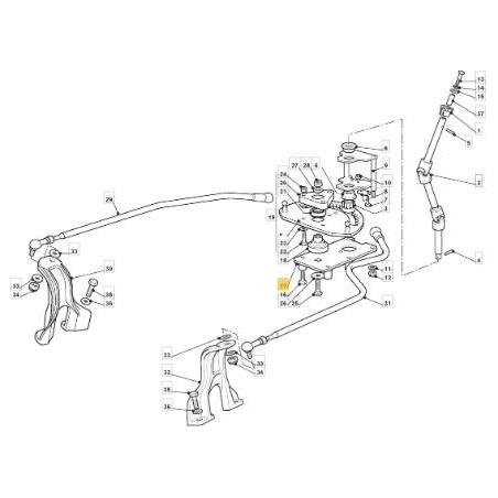 UNTERE LENKUNGSSET-UNTERSTÜTZUNG TC HE ORIGINAL STIGA - 382785207/0 | Newgardenstore.eu
