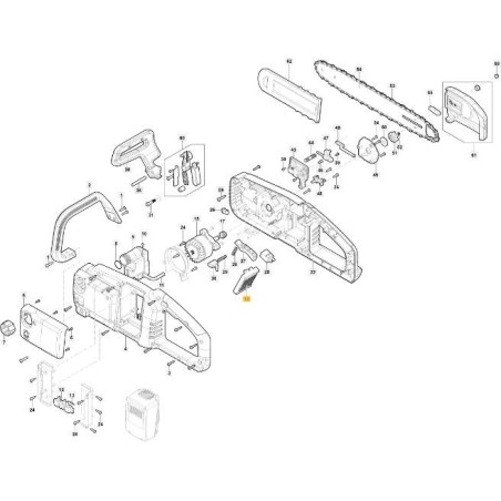 PCB - CS 100 Li 20 ORIGINAL STIGA - 118806263/0 | Newgardenstore.eu