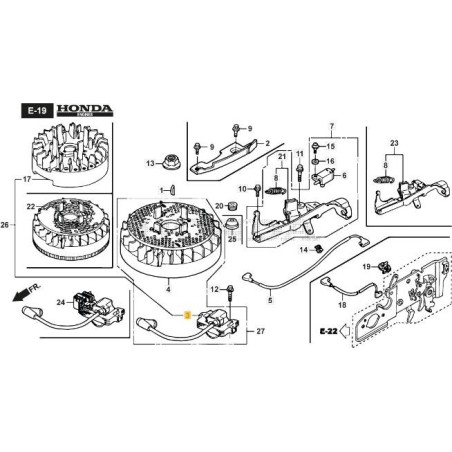 ORIGINAL STIGA ELECTRONIC COIL - 118551699/0 | Newgardenstore.eu