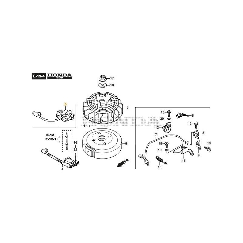 ORIGINAL STIGA ELECTRONIC COIL - 118551695/0