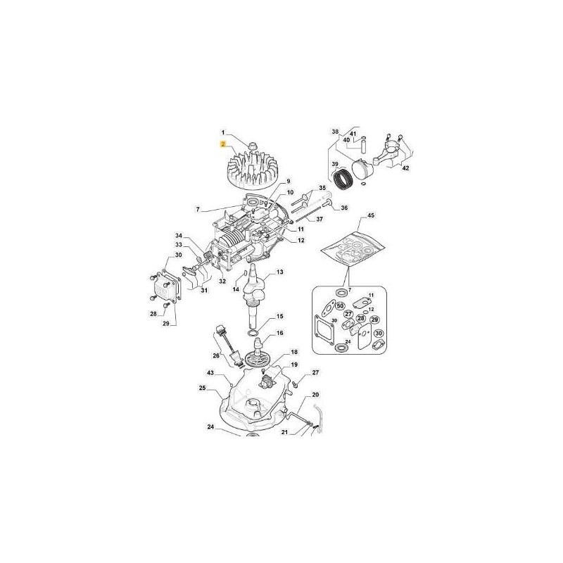 VOLANO ORIGINALE STIGA - 118551492/1