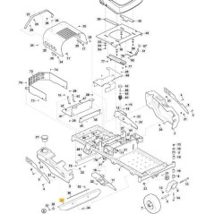 POGGIAPIEDI GIALLO ORIGINALE STIGA - 118830077/0