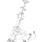 ORIGINAL BLACK STEERING TUBE STIGA - 1134-5216-01
