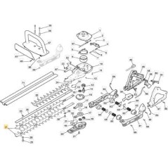 LAME WK TE4-B330600 -RDC ORIGINAL STIGA - 6990176