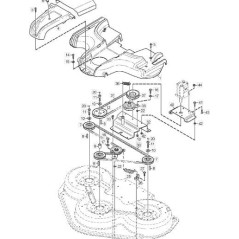 ORIGINAL STIGA TRANSFER BELTITAN125B - 9585-0187-01