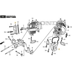 ORIGINAL STIGA VALVE COVER - 118551640/0