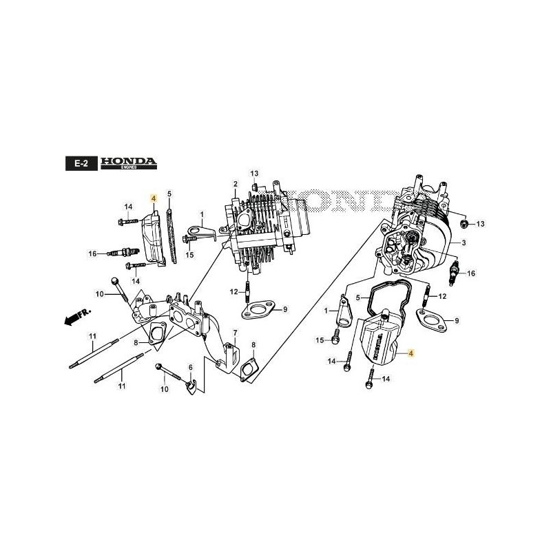 COUVERCLE DE SOUPAPE ORIGINAL STIGA - 118551640/0