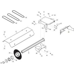 CINTURÓN PROTECCIÓN NEGRO PERLA ORIGINAL STIGA - 118890291/0
