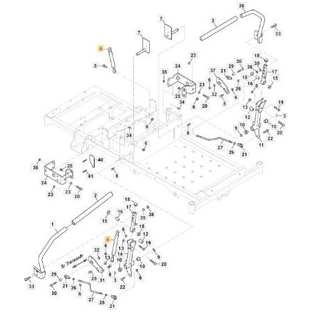AMORTIGUADOR STIGA ORIGINAL - 118830063/0 | Newgardenstore.eu