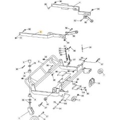ORIGINAL STIGA LEFT SIDE PLATE - 1319-1867-01