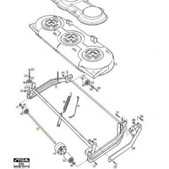 FLACHWELLE 121M ORIGINAL STIGA - 1134-0304-06