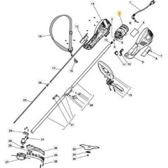 MOTEUR ÉLECTRIQUE ORIGINAL STIGA - 118802117/0