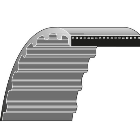 Correa dentada transmisión cortacésped KYNAST 35-V-405 - 35-V-406 KYNAST V40 G | Newgardenstore.eu