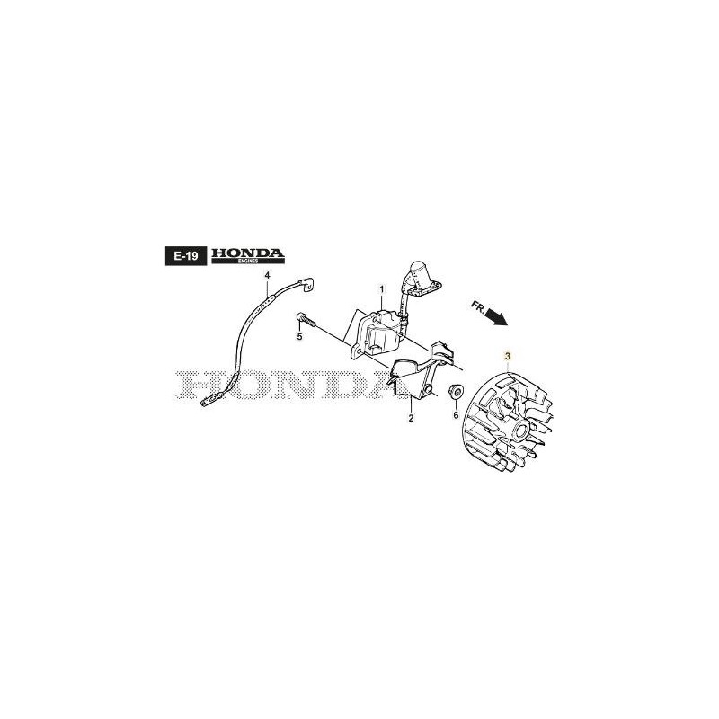 ORIGINAL STIGA MAGNETschwungrad – 118552174/0