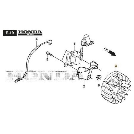 VOLANO MAGNETE ORIGINALE STIGA - 118552174/0 | Newgardenstore.eu